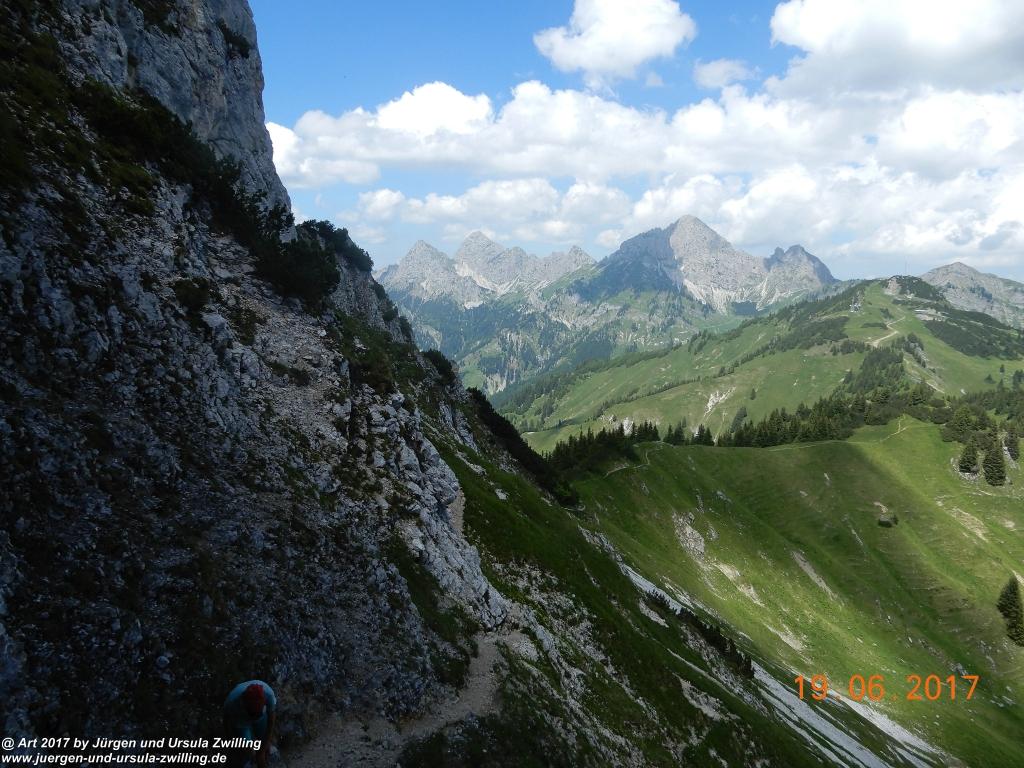Philosophische Bildwanderung Gaichtspitze - Hahnenkamm -Tannheimer Tal - Österreich