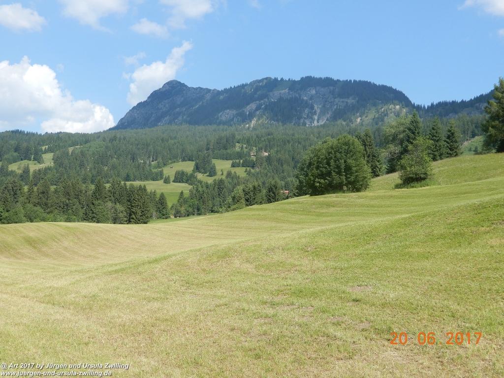Philosophische Bildwanderung Grän - (Neunerköpfle zur Brotzeit) Tannheim Vilsalpsee Tannheimer Tal - Österreich