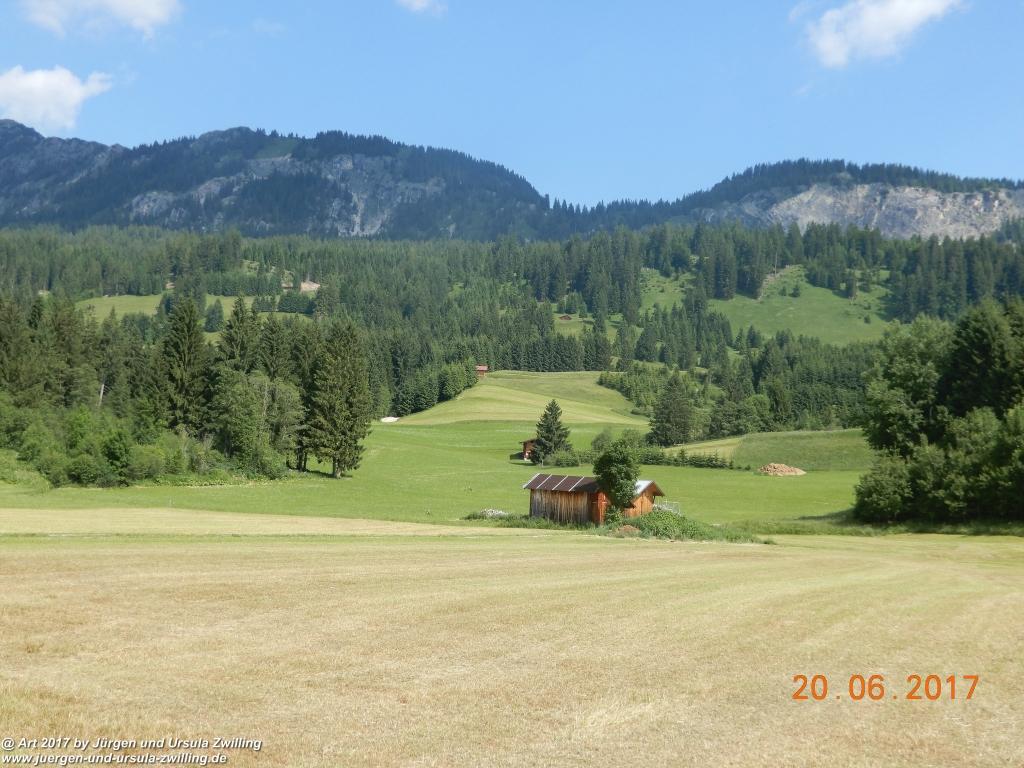 Philosophische Bildwanderung Grän - (Neunerköpfle zur Brotzeit) Tannheim Vilsalpsee Tannheimer Tal - Österreich