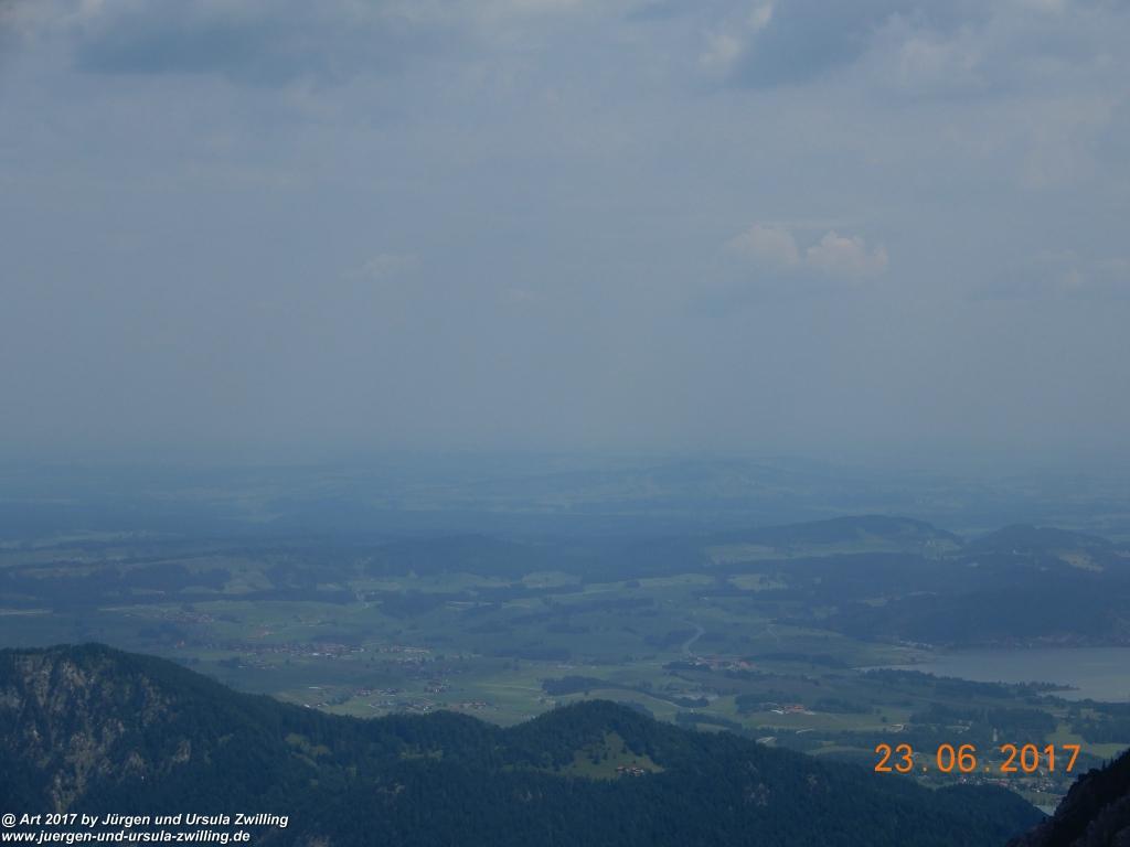 Philosophische Bildwanderung - Grain - Füssener - Jöchle - Sonnenalm - Gessenwangalm -Adlerhorst - Haldensee - Grän Tannheimer Tal - Österreich