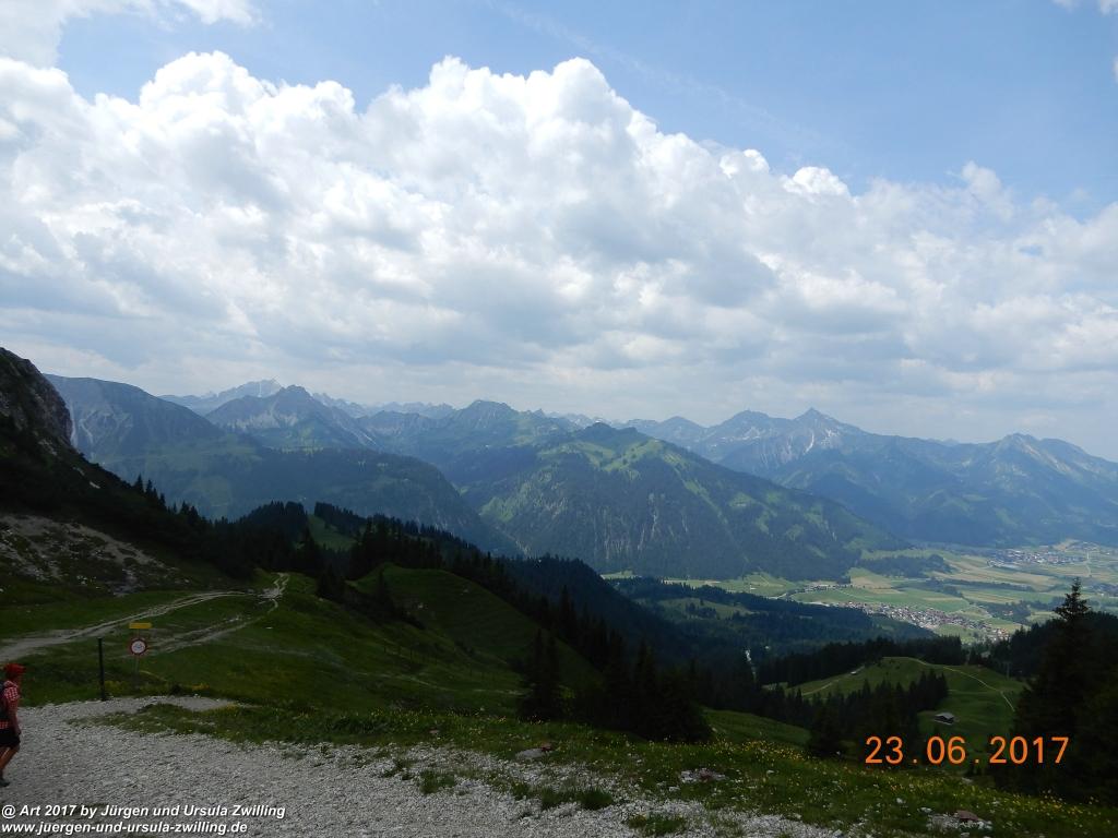 Philosophische Bildwanderung - Grain - Füssener - Jöchle - Sonnenalm - Gessenwangalm -Adlerhorst - Haldensee - Grän Tannheimer Tal - Österreich