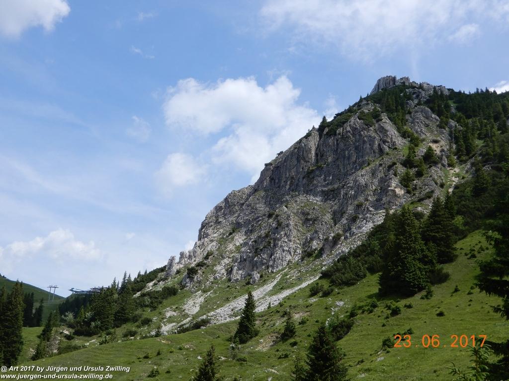 Philosophische Bildwanderung - Grain - Füssener - Jöchle - Sonnenalm - Gessenwangalm -Adlerhorst - Haldensee - Grän Tannheimer Tal  - Österreich