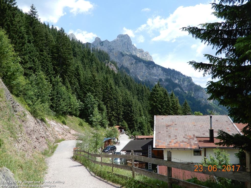 Philosophische Bildwanderung - Grain - Füssener - Jöchle - Sonnenalm - Gessenwangalm -Adlerhorst - Haldensee - Grän Tannheimer Tal - Österreich