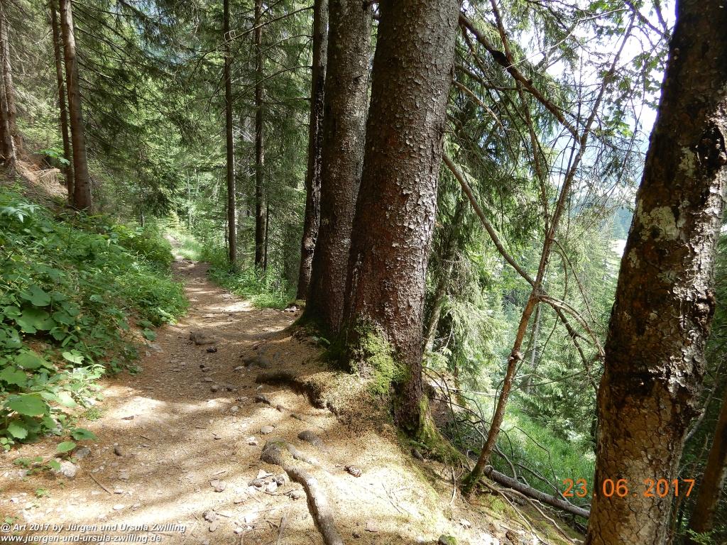 Philosophische Bildwanderung - Grain - Füssener - Jöchle - Sonnenalm - Gessenwangalm -Adlerhorst - Haldensee - Grän Tannheimer Tal - Österreich