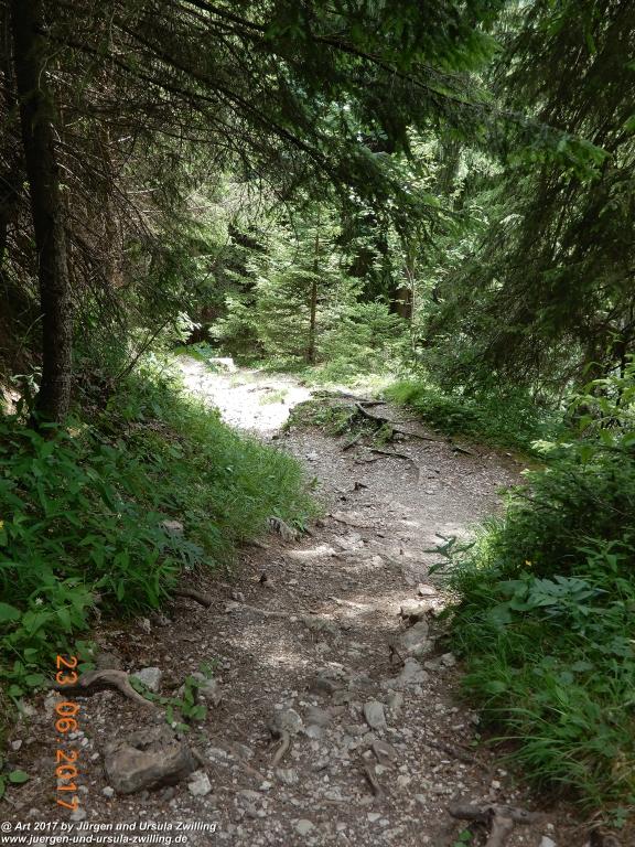 Philosophische Bildwanderung - Grain - Füssener - Jöchle - Sonnenalm - Gessenwangalm -Adlerhorst - Haldensee - Grän Tannheimer Tal - Österreich