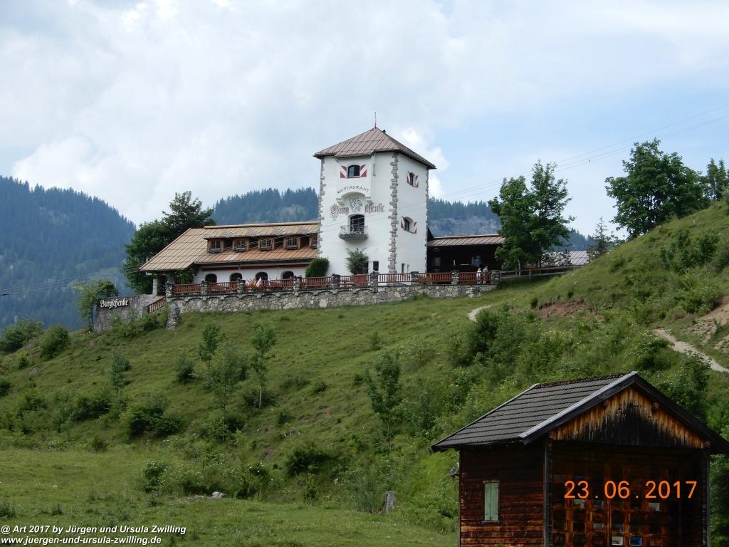 Philosophische Bildwanderung - Grain - Füssener - Jöchle - Sonnenalm - Gessenwangalm -Adlerhorst - Haldensee - Grän Tannheimer Tal - Österreich
