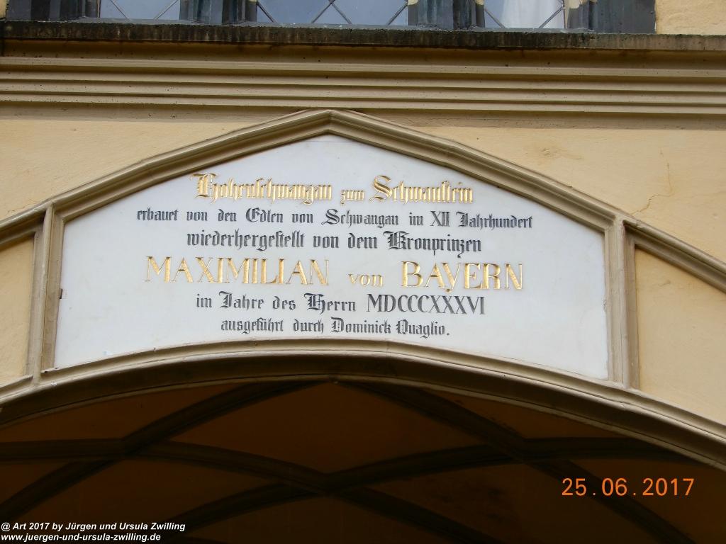 Schloss Hohenschwangau und Neuschwanstein im Allgäu