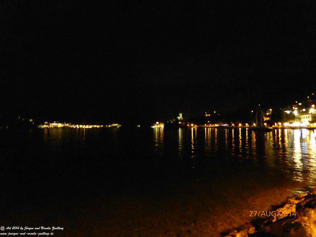 Malcesine bei Nacht -Lombardei - Brescia - Gardasee - Italien