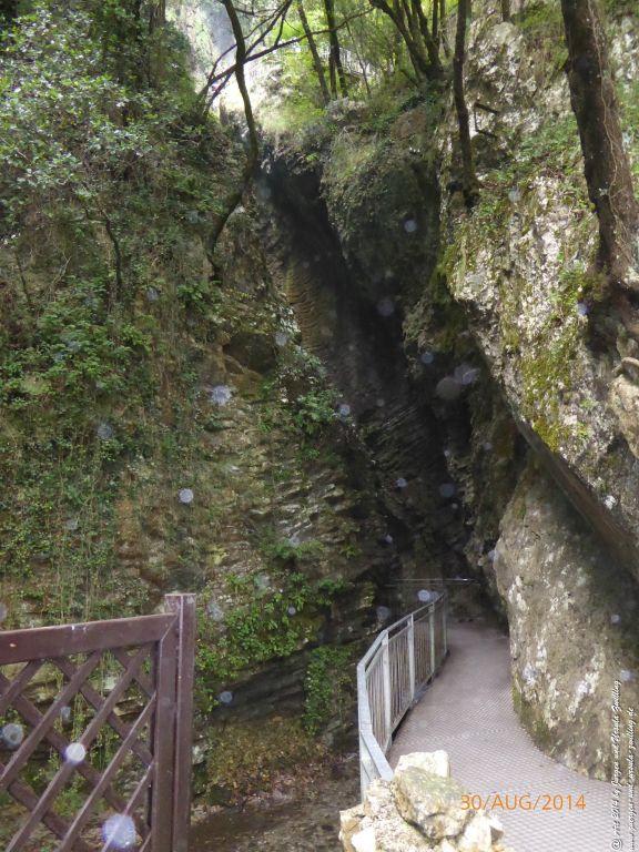 Parco Grotta Cascata Varone -Lombardei - Brescia - Gardasee  - Italien