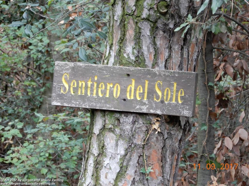 Philosophische Bildwanderung De Sentiero del Sole - Limone sul Garda - Lombardei - Brescia - Gardasee - Italien