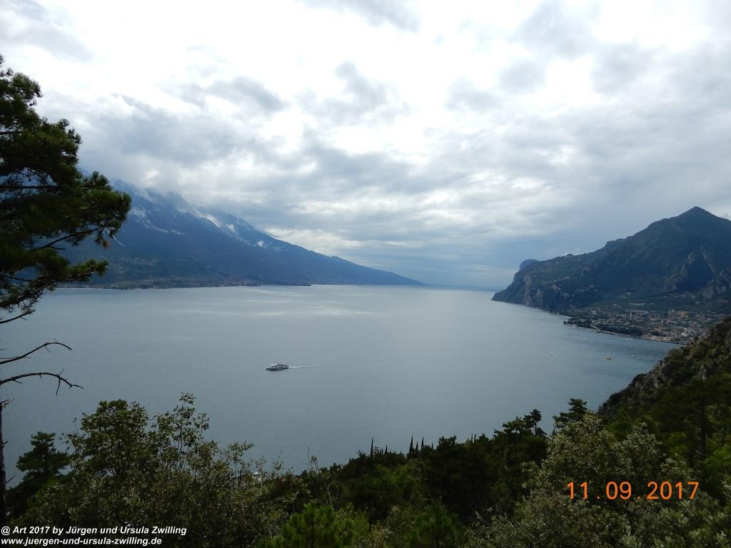 Philosophische Bildwanderung De Sentiero del Sole - Limone sul Garda - Lombardei - Brescia - Gardasee - Italien
