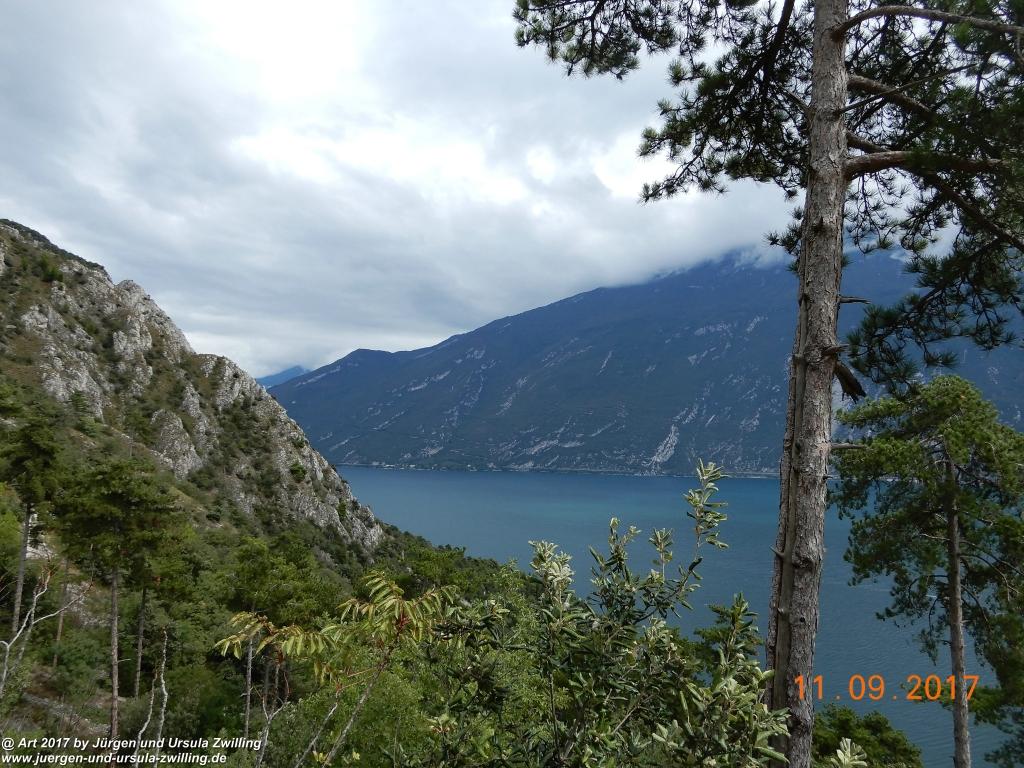 Philosophische Bildwanderung De Sentiero del Sole - Limone sul Garda - Lombardei - Brescia - Gardasee - Italien