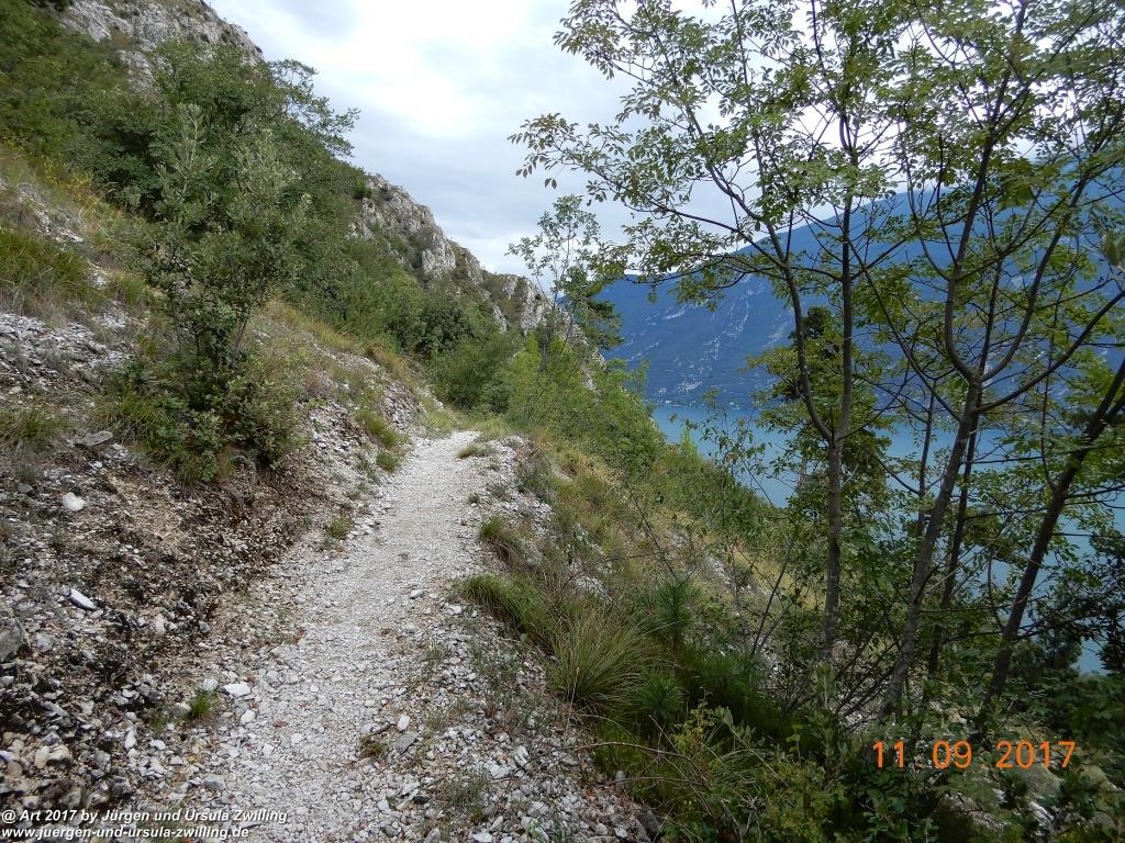 Philosophische Bildwanderung De Sentiero del Sole - Limone sul Garda - Lombardei - Brescia - Gardasee - Italien