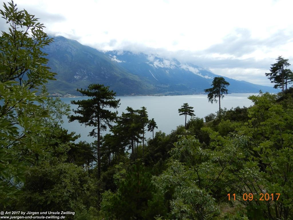 Philosophische Bildwanderung De Sentiero del Sole - Limone sul Garda - Lombardei - Brescia - Gardasee - Italien