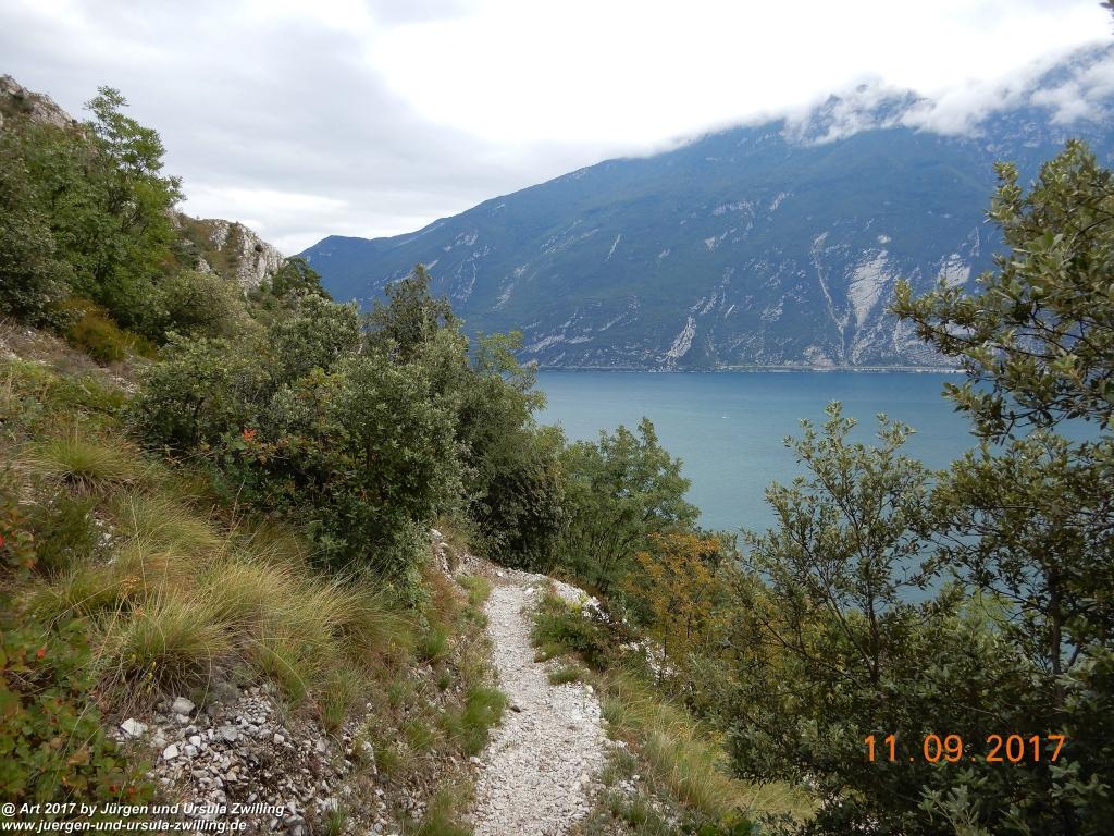 Philosophische Bildwanderung De Sentiero del Sole - Limone sul Garda - Lombardei - Brescia - Gardasee - Italien