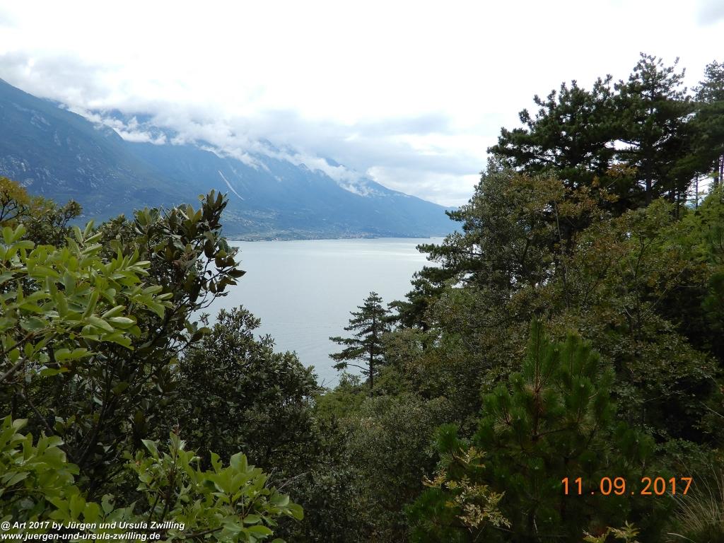Philosophische Bildwanderung De Sentiero del Sole - Limone sul Garda - Lombardei - Brescia - Gardasee - Italien