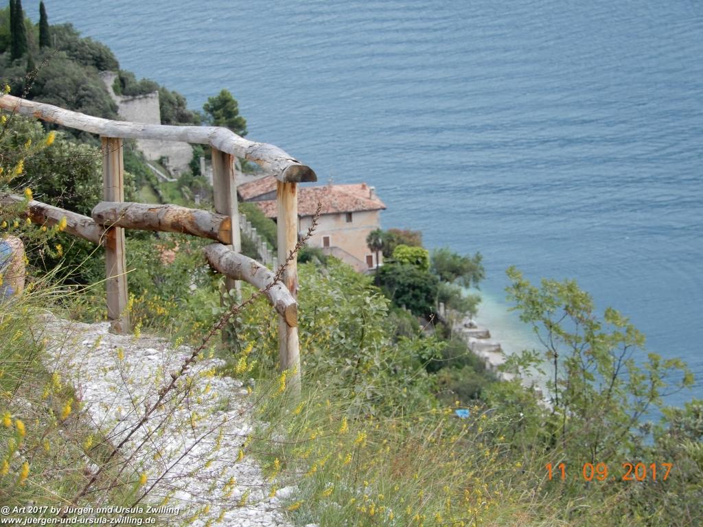 Philosophische Bildwanderung De Sentiero del Sole - Limone sul Garda - Lombardei - Brescia - Gardasee - Italien