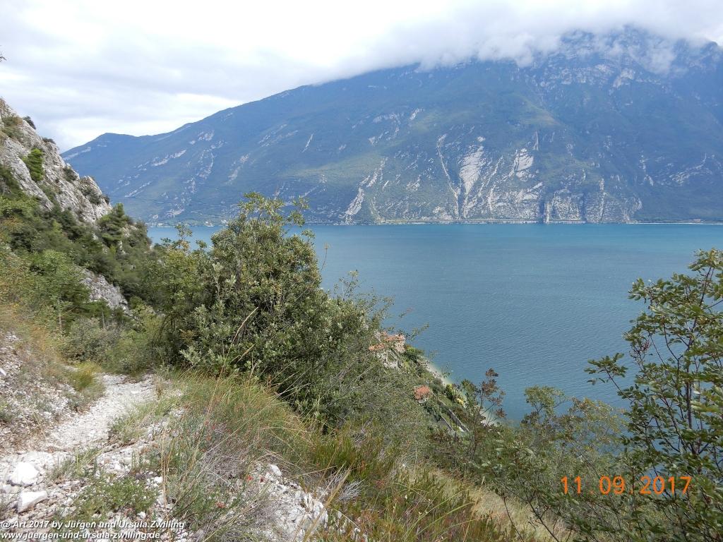 Philosophische Bildwanderung De Sentiero del Sole - Limone sul Garda - Lombardei - Brescia - Gardasee - Italien