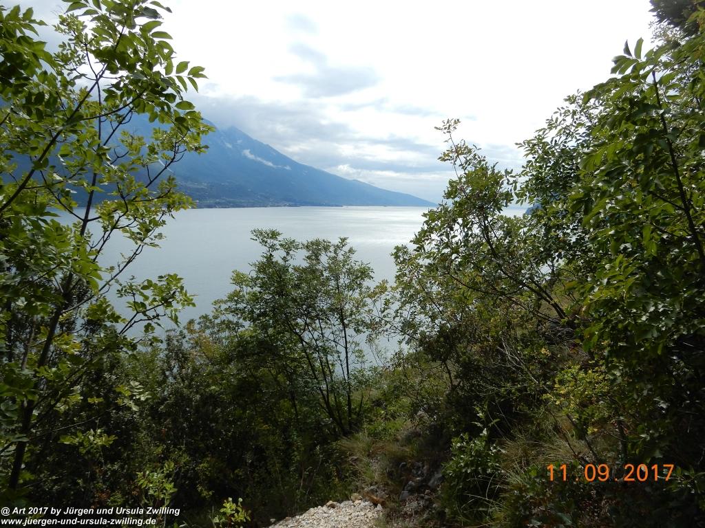Philosophische Bildwanderung De Sentiero del Sole - Limone sul Garda - Lombardei - Brescia - Gardasee - Italien