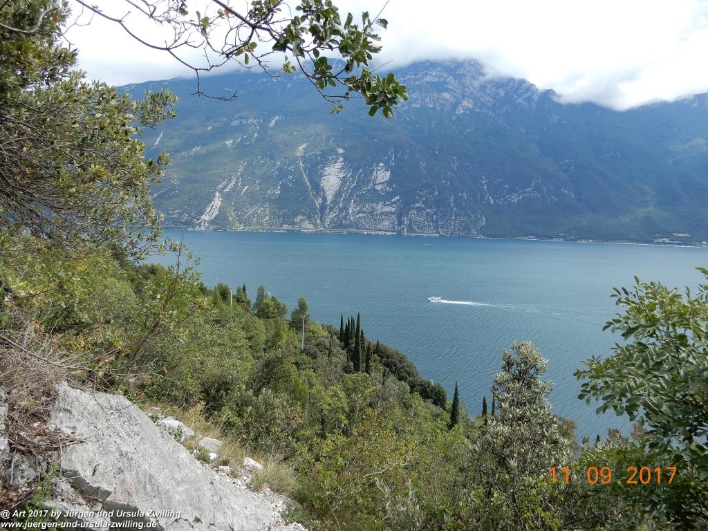 Philosophische Bildwanderung De Sentiero del Sole - Limone sul Garda - Lombardei - Brescia - Gardasee - Italien