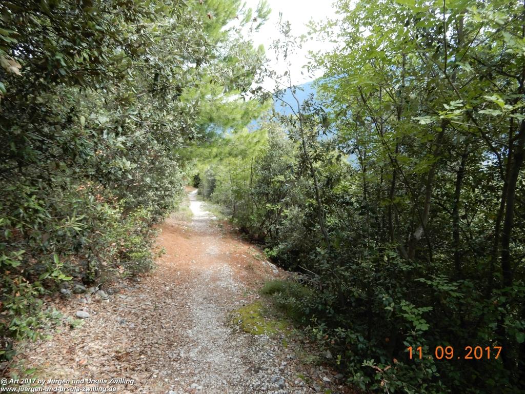 Philosophische Bildwanderung De Sentiero del Sole - Limone sul Garda - Lombardei - Brescia - Gardasee - Italien