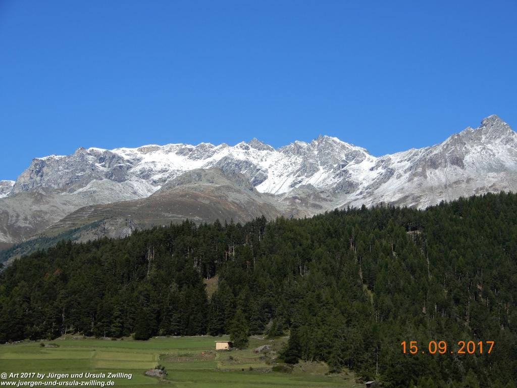 Philosophische Bildwanderung Kaiserschützenweg über die Festung in Nauders - Vinschgau - Österreich