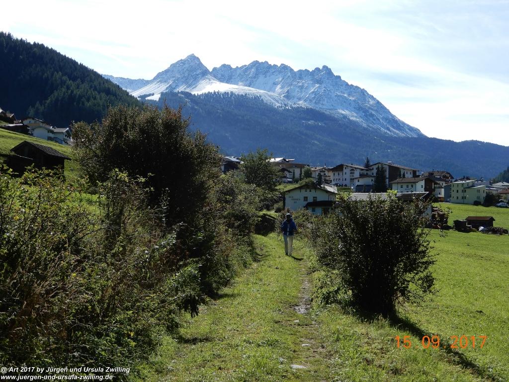 Philosophische Bildwanderung Kaiserschützenweg über die Festung in Nauders - Vinschgau - Österreich