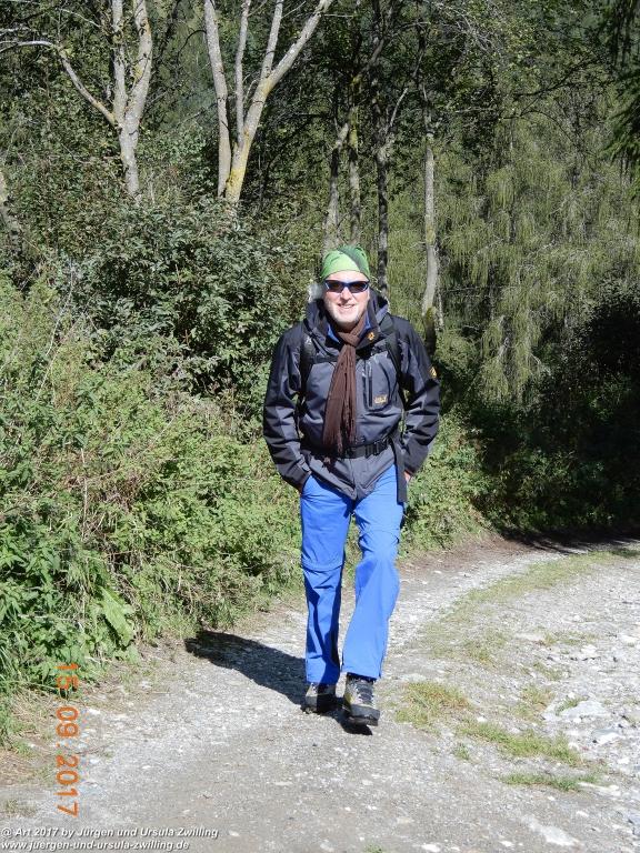 Philosophische Bildwanderung Kaiserschützenweg über die Festung in Nauders - Vinschgau - Österreich