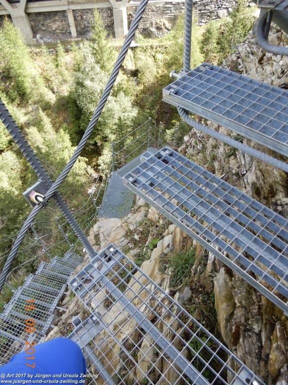 Philosophische Bildwanderung Kaiserschützenweg über die Festung in Nauders - Vinschgau - Österreich