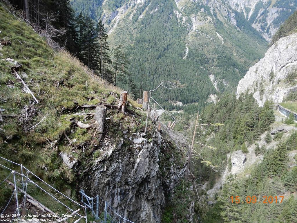 Philosophische Bildwanderung Kaiserschützenweg über die Festung in Nauders - Vinschgau - Österreich