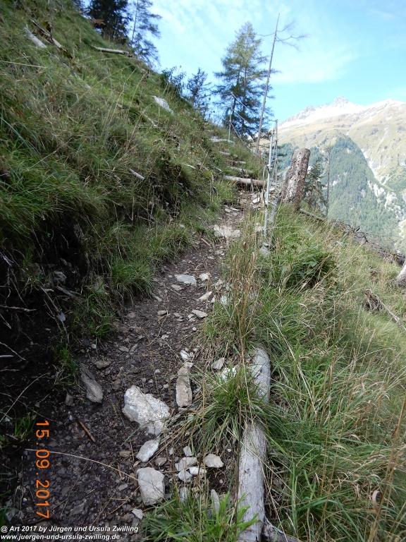 Philosophische Bildwanderung Kaiserschützenweg über die Festung in Nauders - Vinschgau - Österreich