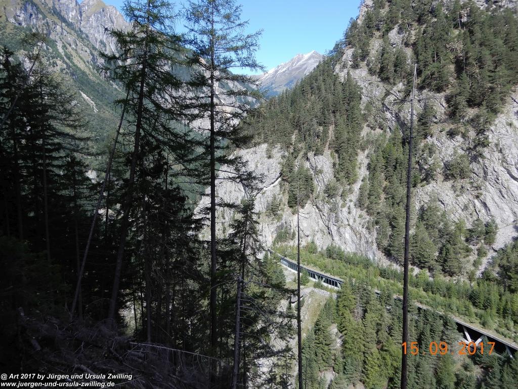 Philosophische Bildwanderung Kaiserschützenweg über die Festung in Nauders - Vinschgau - Österreich