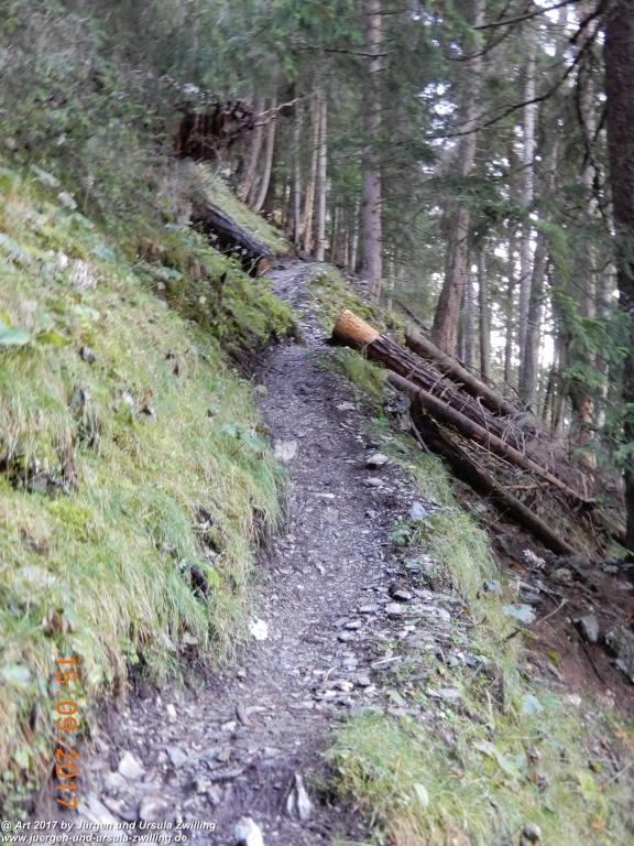 Philosophische Bildwanderung Kaiserschützenweg über die Festung in Nauders - Vinschgau - Österreich