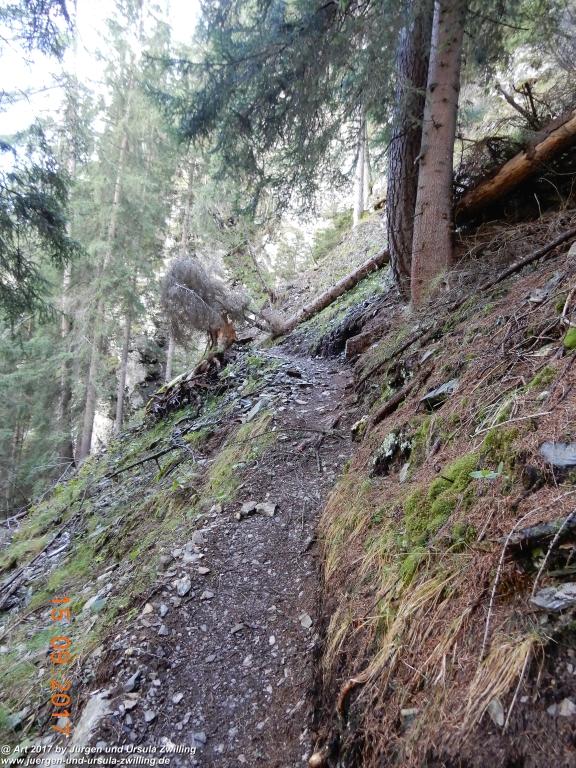 Philosophische Bildwanderung Kaiserschützenweg über die Festung in Nauders - Vinschgau - Österreich