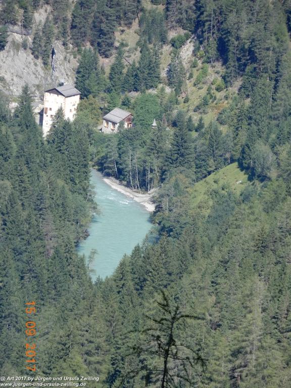 Philosophische Bildwanderung Kaiserschützenweg über die Festung in Nauders - Vinschgau - Österreich