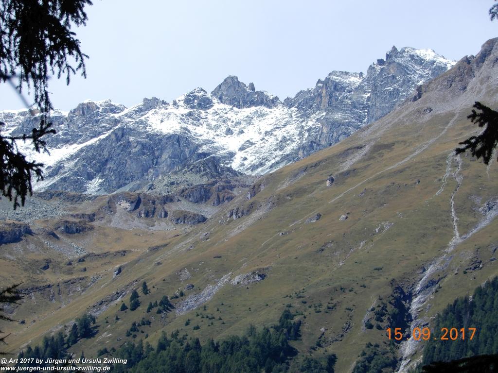 Philosophische Bildwanderung Kaiserschützenweg über die Festung in Nauders - Vinschgau - Österreich
