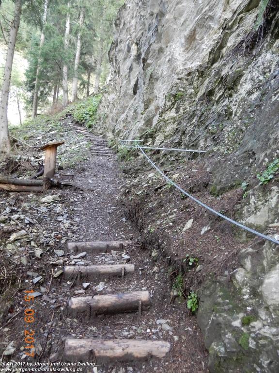 Philosophische Bildwanderung Kaiserschützenweg über die Festung in Nauders - Vinschgau - Österreich