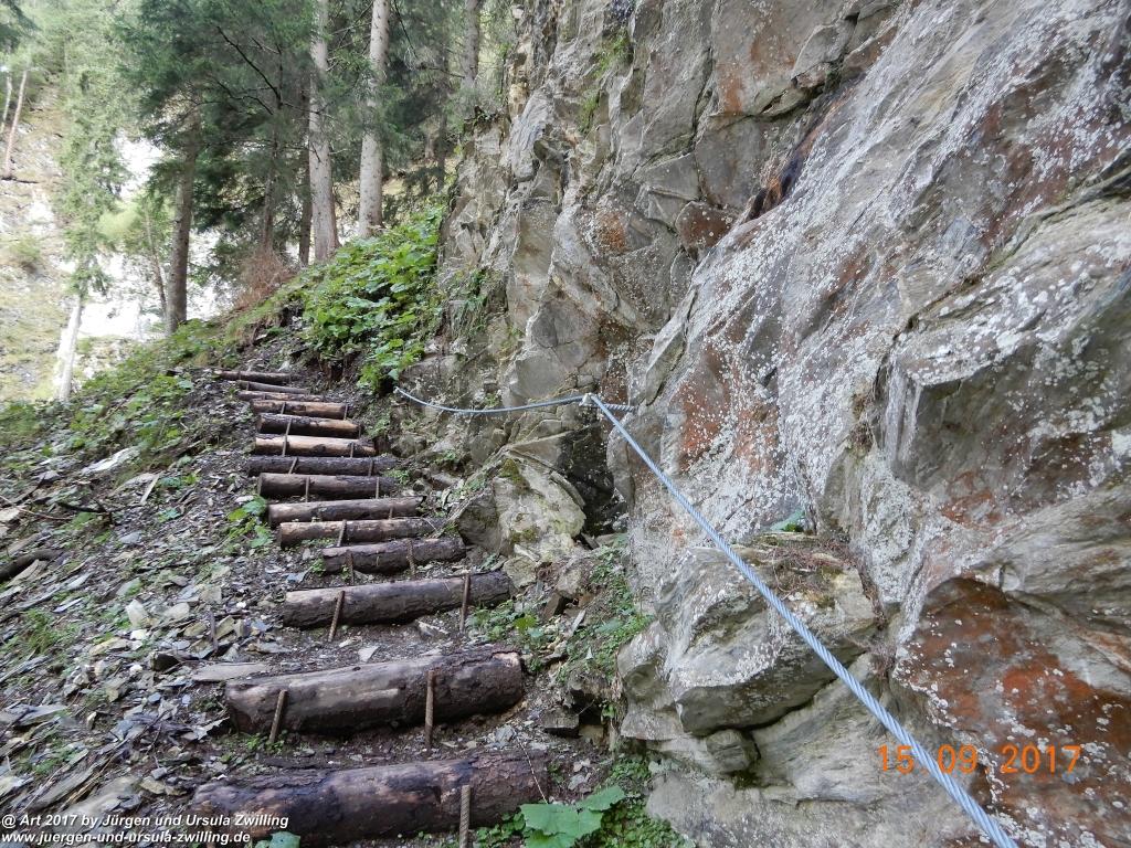 Philosophische Bildwanderung Kaiserschützenweg über die Festung in Nauders - Vinschgau - Österreich