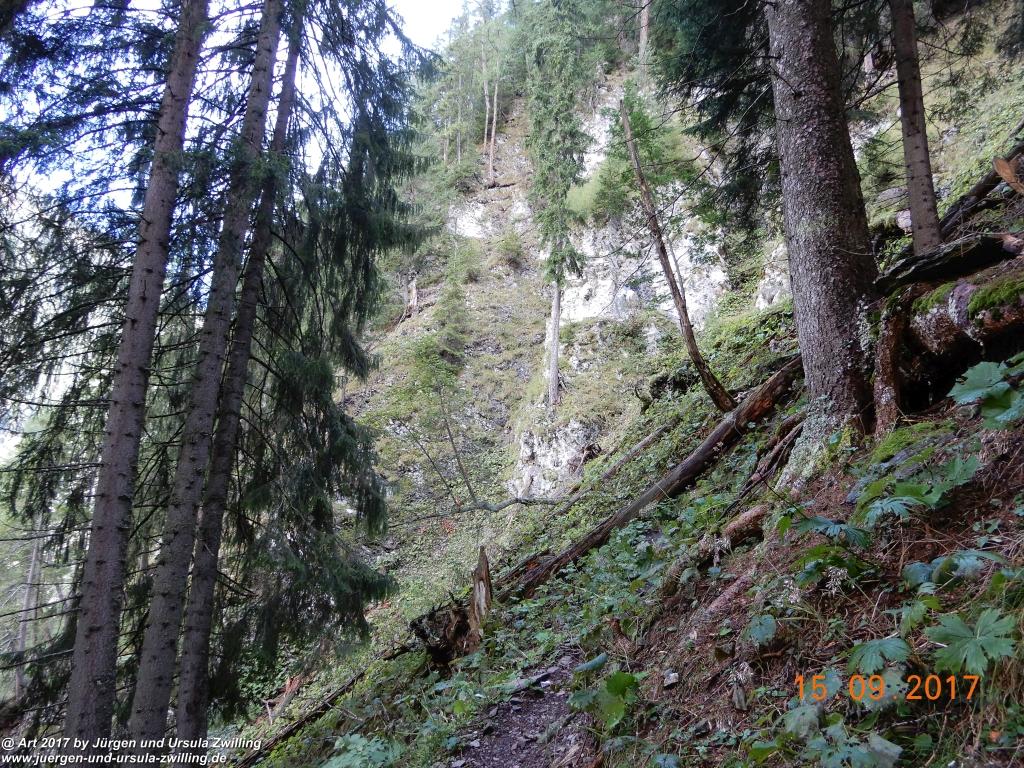 Philosophische Bildwanderung Kaiserschützenweg über die Festung in Nauders - Vinschgau - Österreich