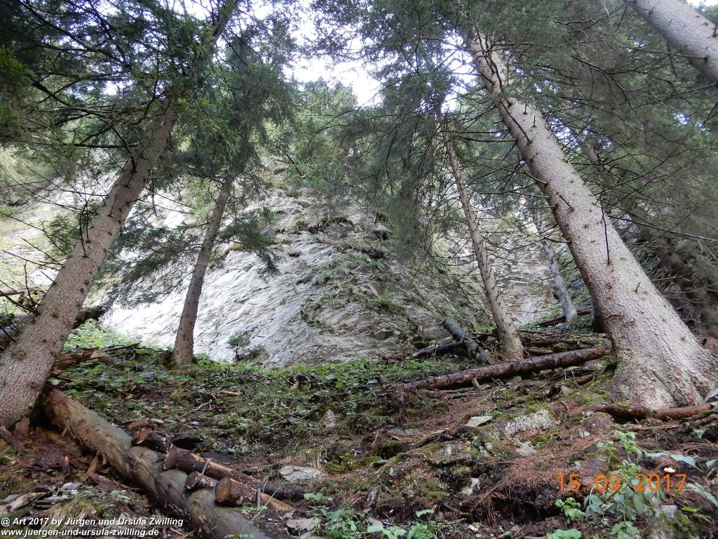 Philosophische Bildwanderung Kaiserschützenweg über die Festung in Nauders - Vinschgau - Österreich
