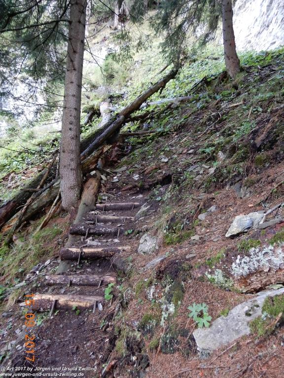 Philosophische Bildwanderung Kaiserschützenweg über die Festung in Nauders - Vinschgau - Österreich