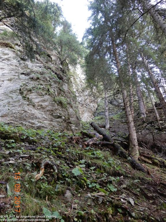 Philosophische Bildwanderung Kaiserschützenweg über die Festung in Nauders - Vinschgau - Österreich