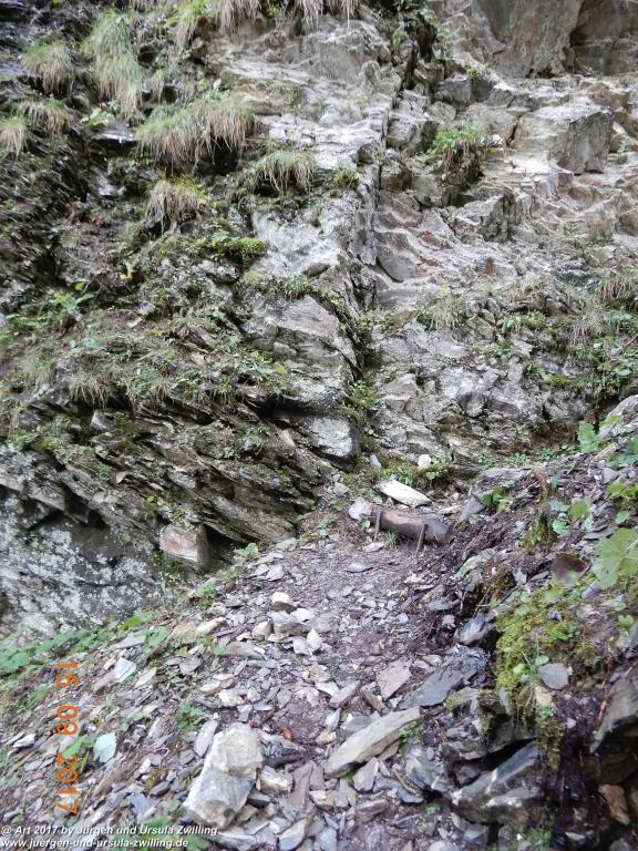 Philosophische Bildwanderung Kaiserschützenweg über die Festung in Nauders - Vinschgau - Österreich