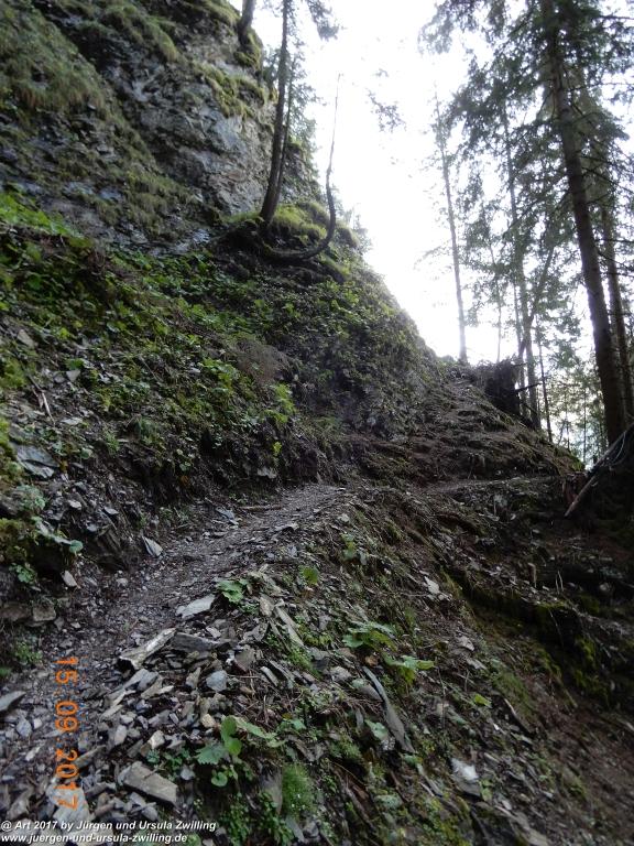 Philosophische Bildwanderung Kaiserschützenweg über die Festung in Nauders - Vinschgau - Österreich