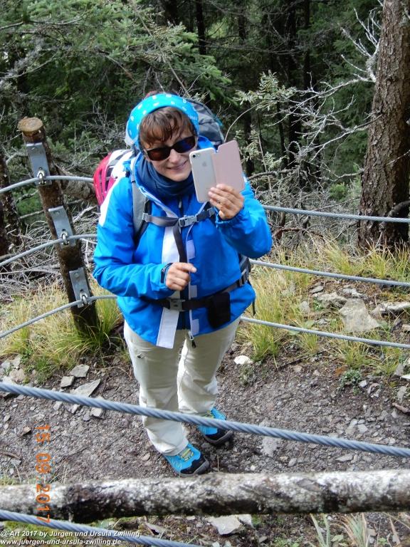 Philosophische Bildwanderung Kaiserschützenweg über die Festung in Nauders - Vinschgau - Österreich