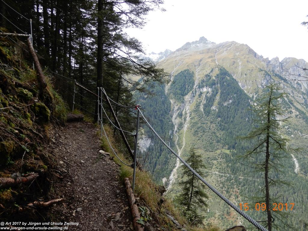Philosophische Bildwanderung Kaiserschützenweg über die Festung in Nauders - Vinschgau - Österreich