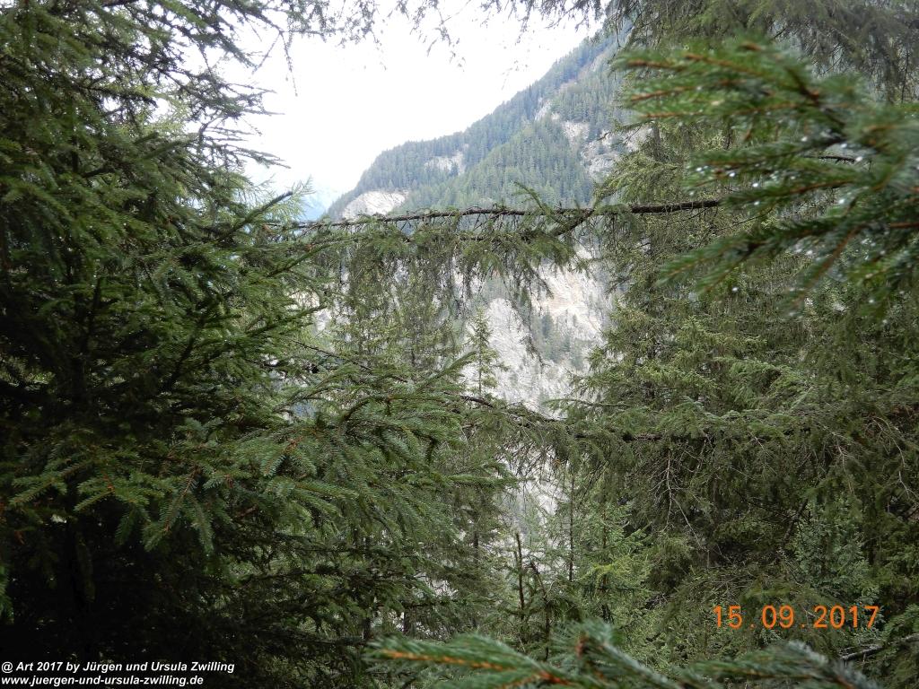 Philosophische Bildwanderung Kaiserschützenweg über die Festung in Nauders - Vinschgau - Österreich