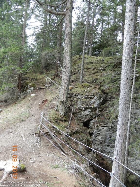 Philosophische Bildwanderung Kaiserschützenweg über die Festung in Nauders - Vinschgau - Österreich