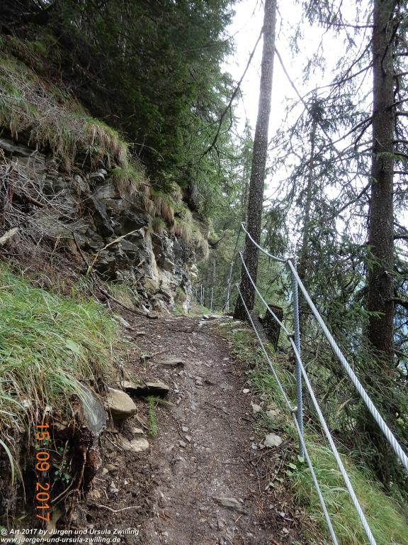 Philosophische Bildwanderung Kaiserschützenweg über die Festung in Nauders - Vinschgau - Österreich