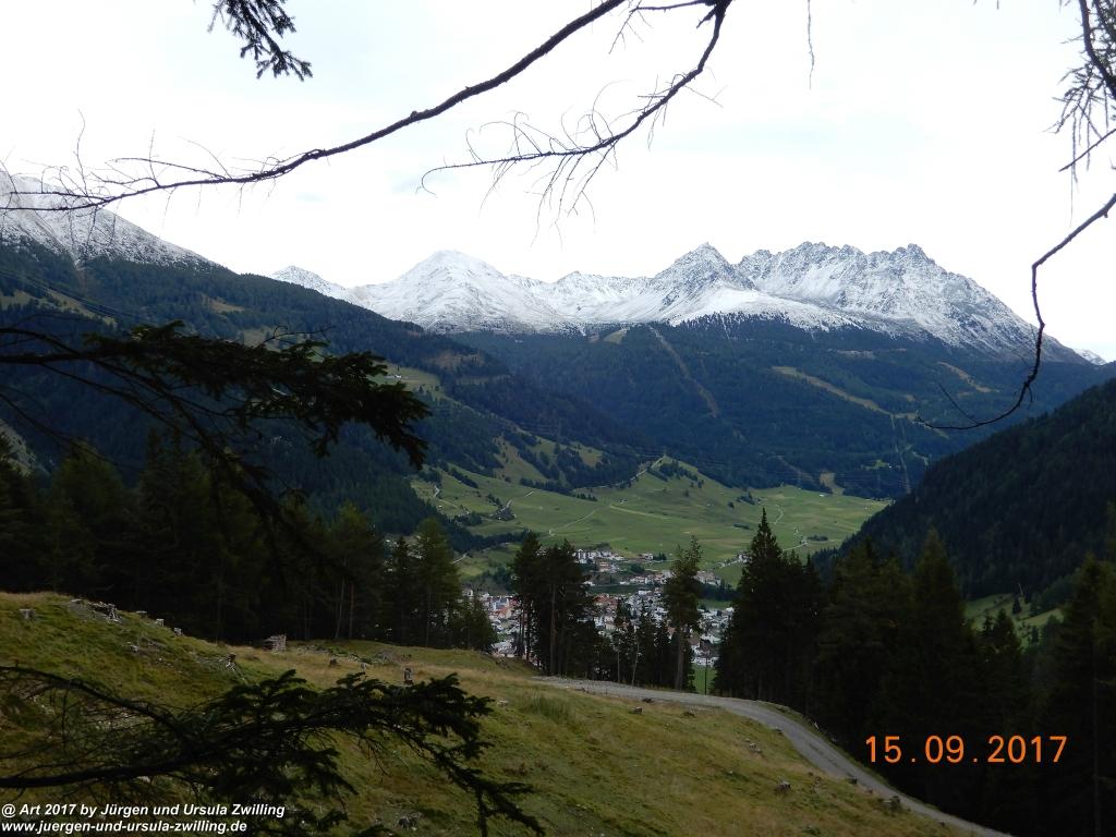Philosophische Bildwanderung Kaiserschützenweg über die Festung in Nauders - Vinschgau - Österreich